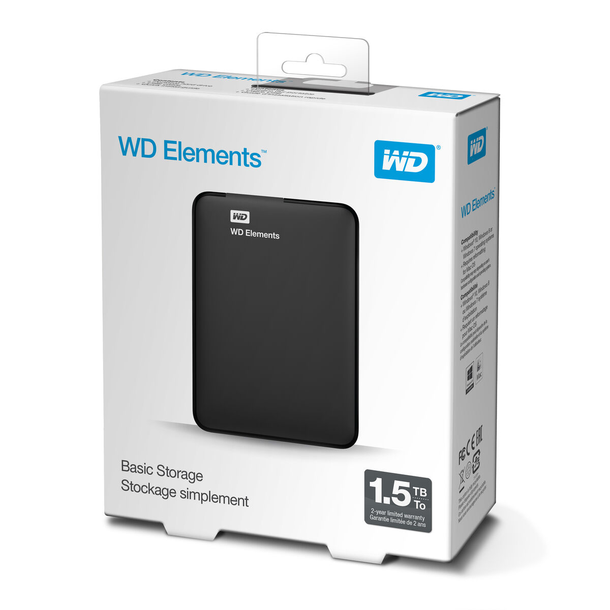 Ārējais cietais disks Western Digital WD Elements Portable